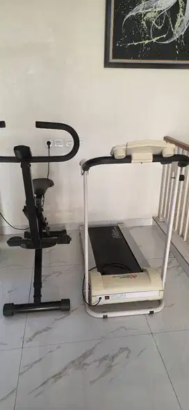 alat gym treadmill bundling bekas