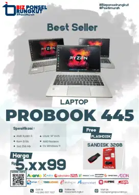 LAPTOP LENOVO TERJANGKAU SPEK TINGGI | HP ELITEBOOK 445