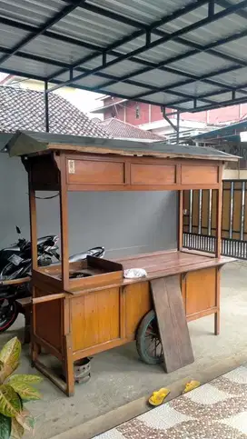 Dijual Gerobak Angkringan Jati