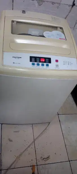 Mesin cuci Politron 1 tabung 9kg normal siap pake