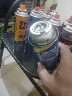 Tabung kaleng refille untuk kompor gas portable