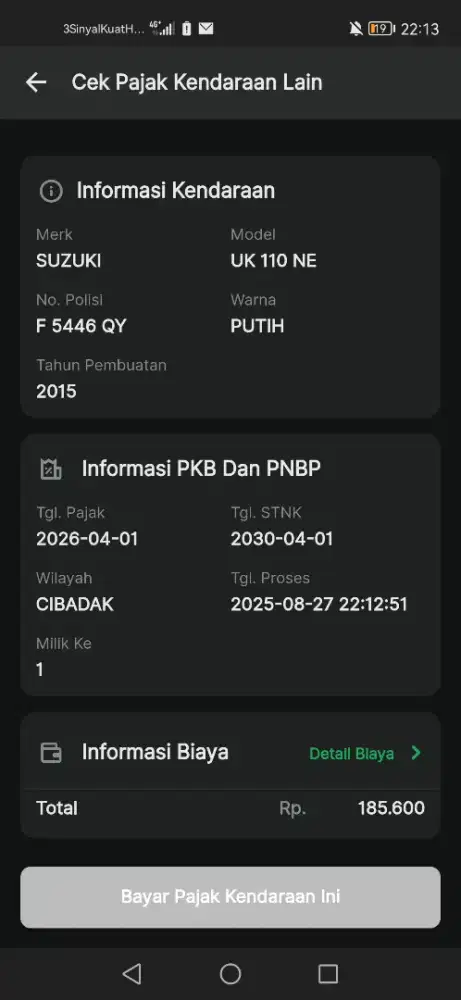 Suzuki address 2015 F sukabumi paiak kaleng panjang