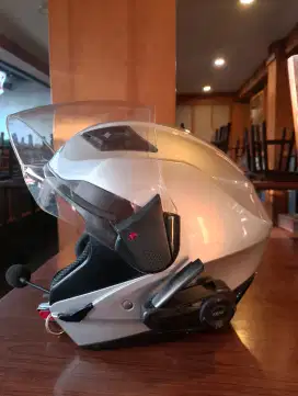 Helm Zeus 611 Silver glossy