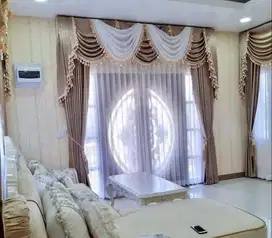 Toko Tirai Gorden Jendela Gordyn Mewah Hordeng Terbaru Murah