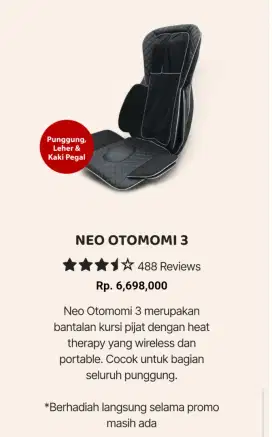 Alat Pijit Portable Advance Neo Otonomi 3(BARU)