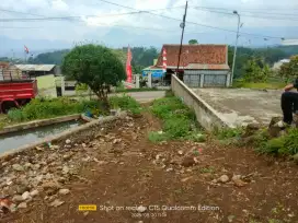 Jual tanah pinggir jalan Ciwidey