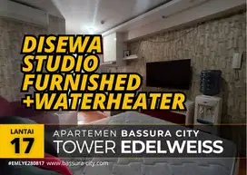 Sewa STUDIO Furnished Tower E Lantai 17 Apartemen Bassura City