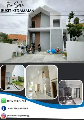 RUMAH 2 LANTAI DI JUAL BUKIT KEDAMAIAN CUMA 2 UNIT