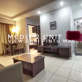 Dijual furnish tipe 2br apt mediterania garden residence 2