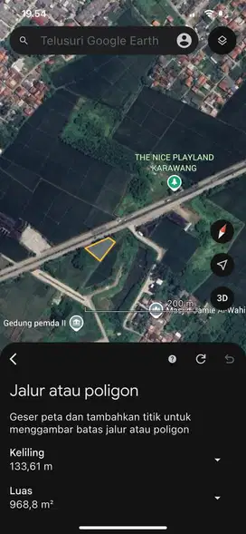 Tanah Jl. Siliwangi Karawang, Jawa Barat