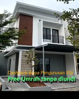 Rumah Konsep Islami dekat Summarecon, DP 0%