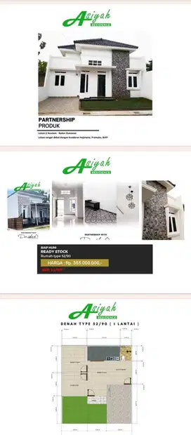 Di jual rumah Lokasi sangat dekat bundaran Hajimena Bandar Lampung