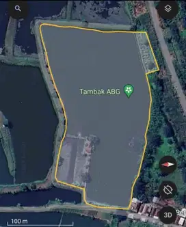 Tambak Produktif Nol Jalan