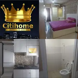 menyewakan apartemen educity 1br bulanan bycitihome