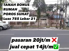 Turun Harga Tanah Poros Suhat Bonus Rumah Malang Kota