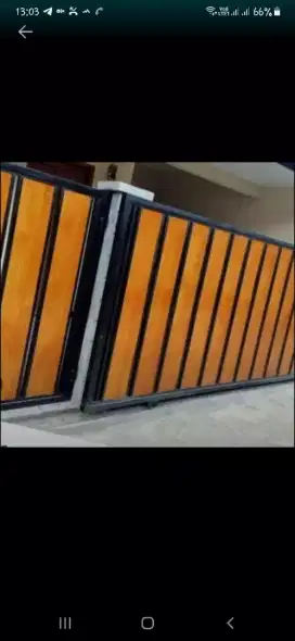 Pagar besi grc full