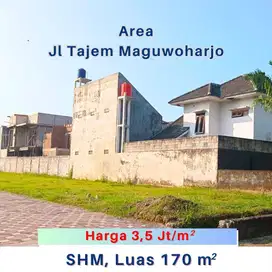 Tanah Yogyakarta 3 Menit Dari UNRIYO Maguwoharjo SHM Pekarangan