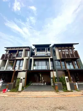 Rumah mewah cluster Wynyard BSD Serpong dekat Toll Serbaraja