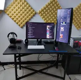 Meja Lipat Silang/Folding Table Serbaguna