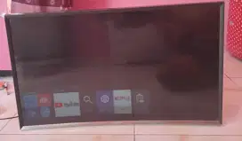 Tv LED Samsung 32 inch Cruve smart digital Tv minus