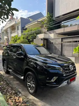 CASH FORTUNER VRZ 2.8 2022 HITAM SIAP PAKAI