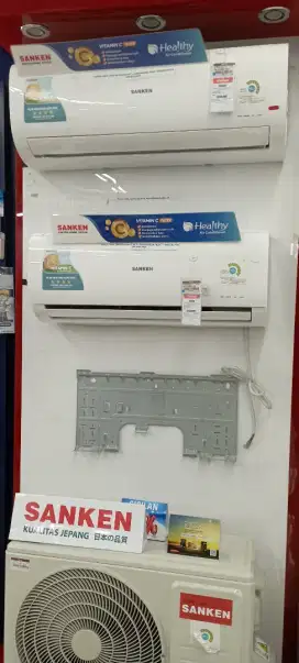AC SANKEN 0.5PK , PIPA BREKET DAN INSTAL FREE