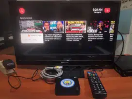 Smart TV Samsung 27 inch Youtube tanpa iklan IPTV modal internet
