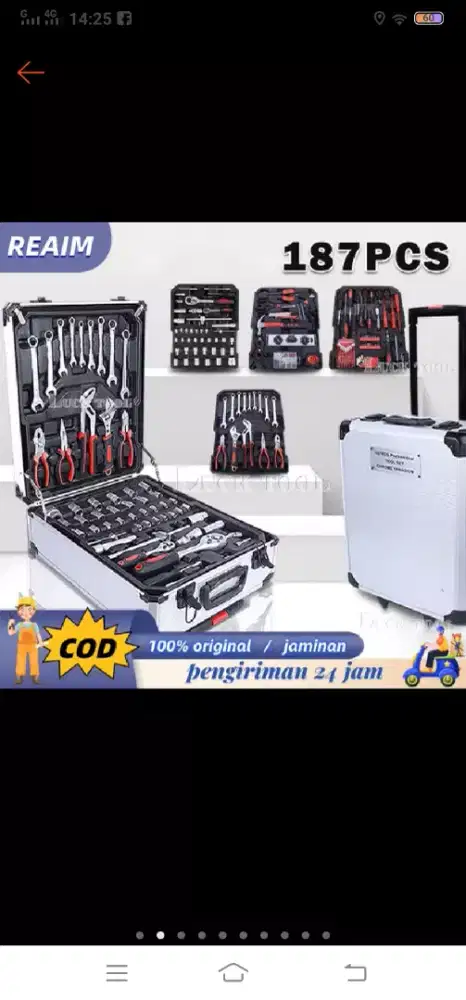 Jual alat kunci kunci + koper ny