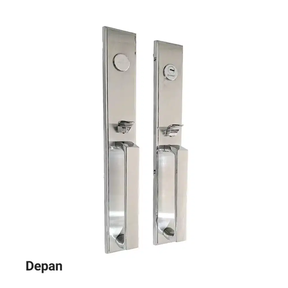 Gagang pintu double komplit HONCE stainless