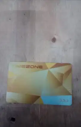 Kartu Timezone gold