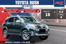 TOYOTA RUSH TRD 2017 1.5 MT LOW KM.45RB ANTIK & PAJAK PANJANG #F3ST