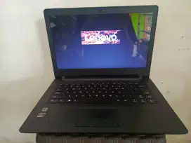 JUAL LAPTOP LENOVO ideapad 110-14IBR AMD A9-9400 RADEON R5  RAM4GB