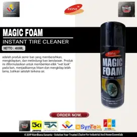 Magic Foam 400ml - Instant Tire Foam / Semir Ban