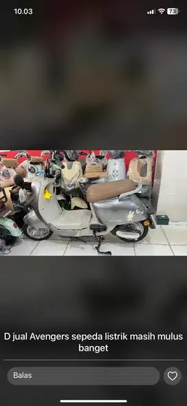 Sepeda Listrik Avengers