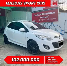 Mazda2 SPORT AT 2012 Putih Mulus