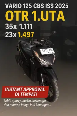 Honda Vario 125 2025 – Motor elegan, nyaman, siap nemenin harian
