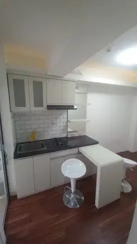 Di jual invest apt Bassura type 1bedroom bukan studio semi kichen