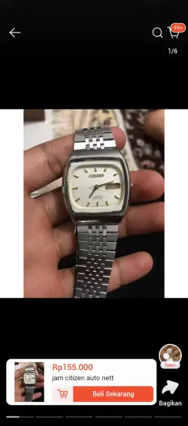 Jam tangan citizen otomatis ori