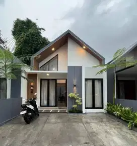 Rumah bebas banjir dekat stasiun depok