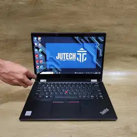 Laptop Lenovo Thinkpad touchscreen+layar lipat Core i5 Gen 10 Ram 16GB