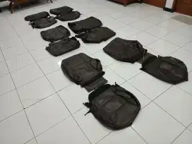 Kulit jok fortuner vrz 16-19 warna coklat 1 set
