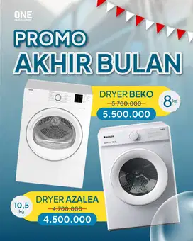 DRYER BEKO 8 KG HARGAG DISKON