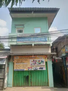 DISEWAKAN TAHUNAN RUMAH SEKALIGUS KIOS DIBAWAHNYA (NEGO TIPIS)