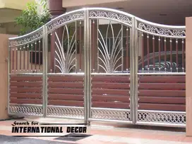 pagar stainless steel minimalis