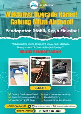 Lowongan Kerja Mitra Teknisi AC