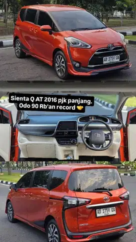 Sienta Q AT. 2016 pjk panjang. istimewa.