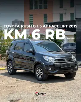 Toyota Rush 1.5 G 2015 AT FaceLift Hitam