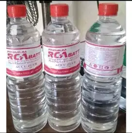 Air Aki Merah RCA BATT Air ACCU ZUUR RCA BATT 1 Liter
