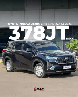 Toyota Kijang Innova Zenix 2.0 G Hybrid AT 2023 Hitam