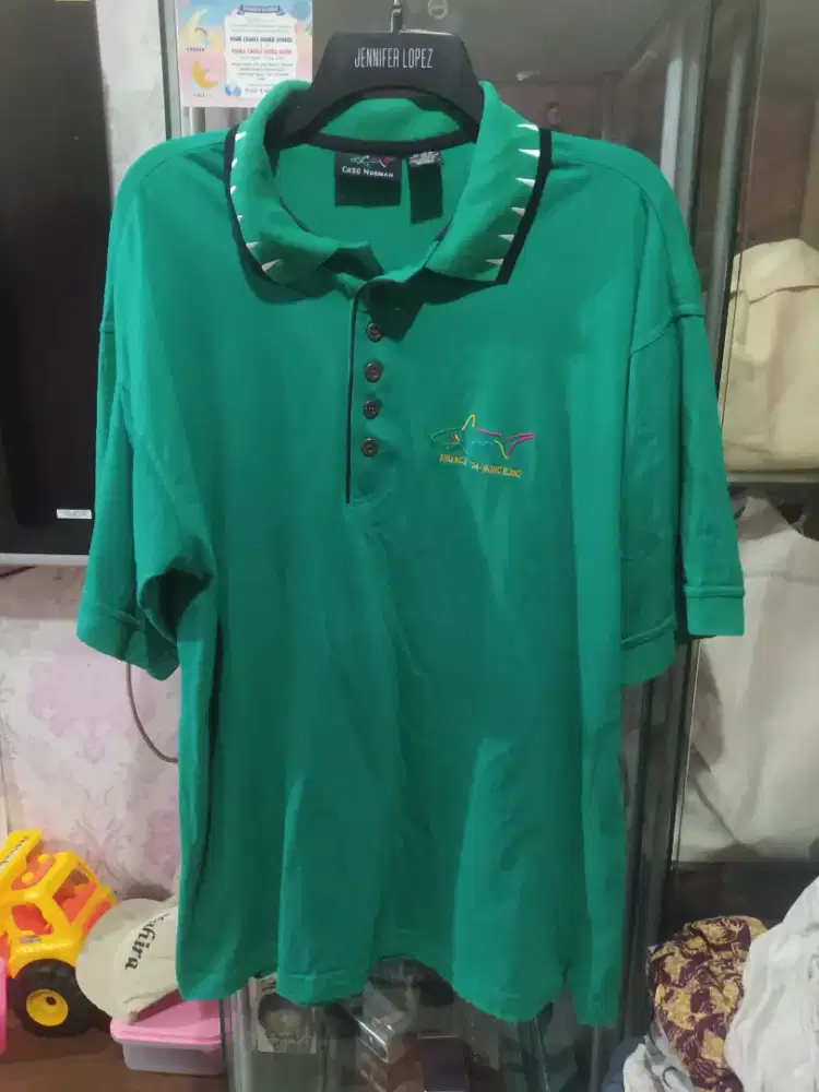 Kaos kerah Greeg Norman vintage